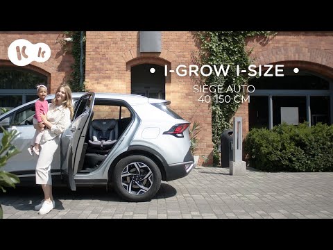 Siège auto I-GROW i-Size gris