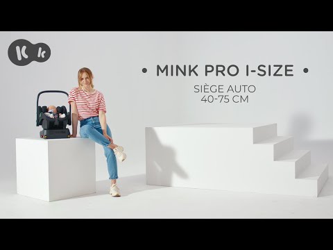 Siège auto MINK PRO i-Size avec la base MINK FX gris