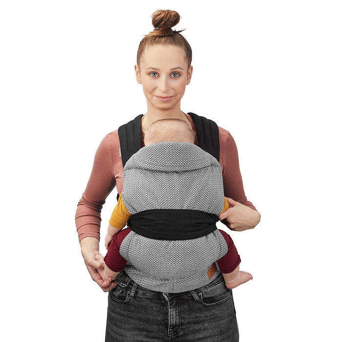 Porte-bébé ergonomique ADOREE gris